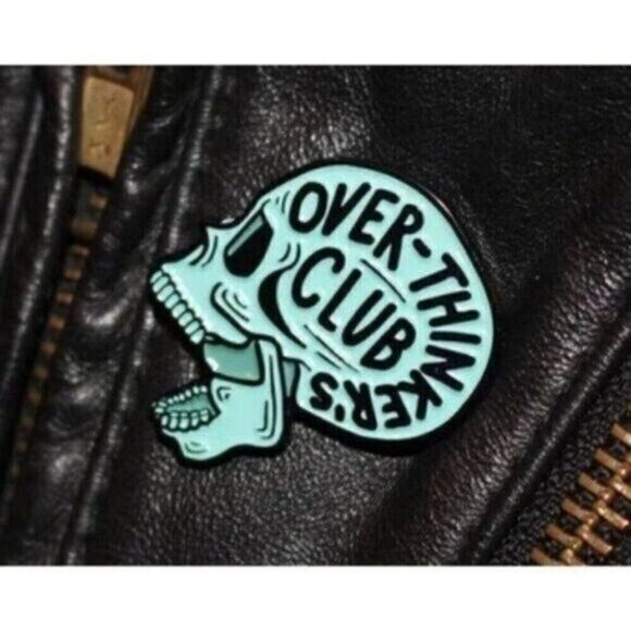 3/20 Overthinkers Club  Enamel Pin - Picture 1 of 1